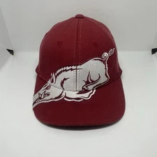 ZEPHYR University of Arkansas Razorbacks Baseball Hat Men's One Size Red Cap