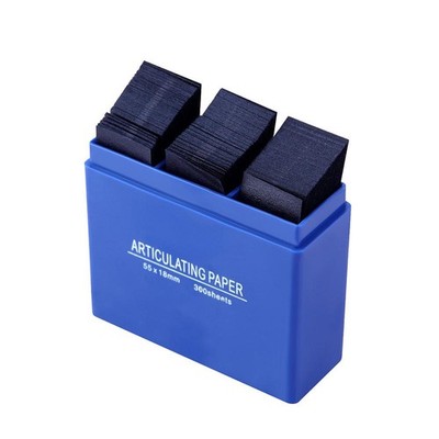 300 Sheets/box Azdent Dental Articulating Paper Size 55*18mm Blue Strips Oral