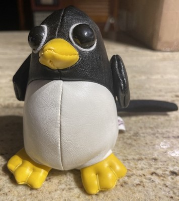 Vintage Vinyl Vibrating PENGUIN Pull Tail Pets - TESTED & WADDLING Excellent /4 