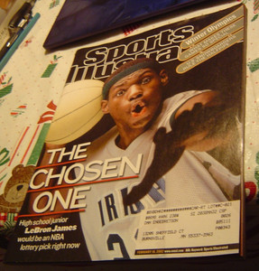 the chosen one sports illustrated cover
