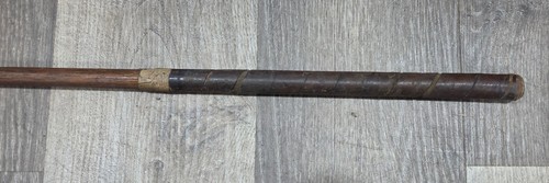 Antiguo Club de Golf Mashie Wilson 12A Ranura Profunda Varilla Madera de Nogal - Imagen 7 de 10