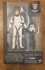 Star Wars Black Series 6  Blue Line  12 Luke Skywalker Stormtrooper New In Case