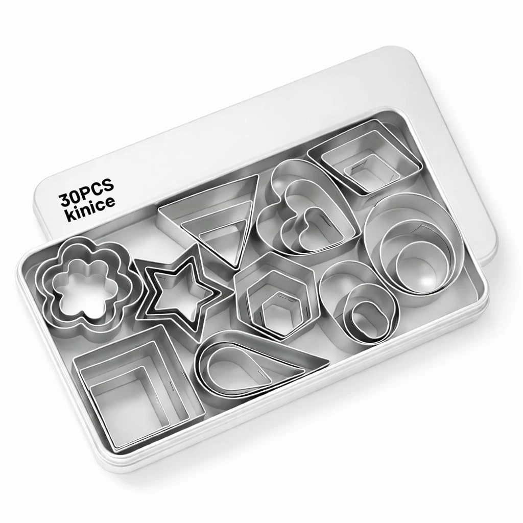 Silver steel Cookie Cutter Set, For Bakery at ₹ 7/piece in New Delhi