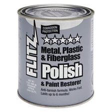 FLITZ PREMIUM POLISHING PRODUCTS CA 03518-6 Metal Restorer,2 lb,Can,8.1 pH 4HWR1