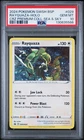 2024 POKEMON RAYQUAZA SWSH029 BLACK STAR PROMO SEA & SKY COSMO HOLO SWIRL PSA 10
