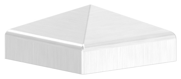 Pfostenkappe Edelstahl FüR Vierkantrohr: 40X40 Mm Geschliffen V2A-image