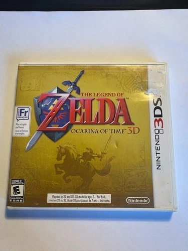 The Legend of Zelda: Ocarina of Time 3D (Nintendo 3DS, 2011) CIB Complete in Box
