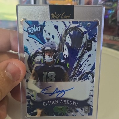 Wild Card Splat 2025 Elijah Arroyo Rookie Autograph Football SCFCCa1-EAA