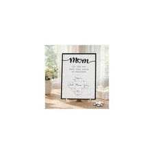Personalized Mom You are The Piece That Holds Us Together Puzzle Sign with