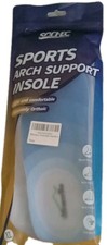 Sochec Sports Arch Support Insole Size XL Cut To Fit Unisex M 10-12 W 12-14