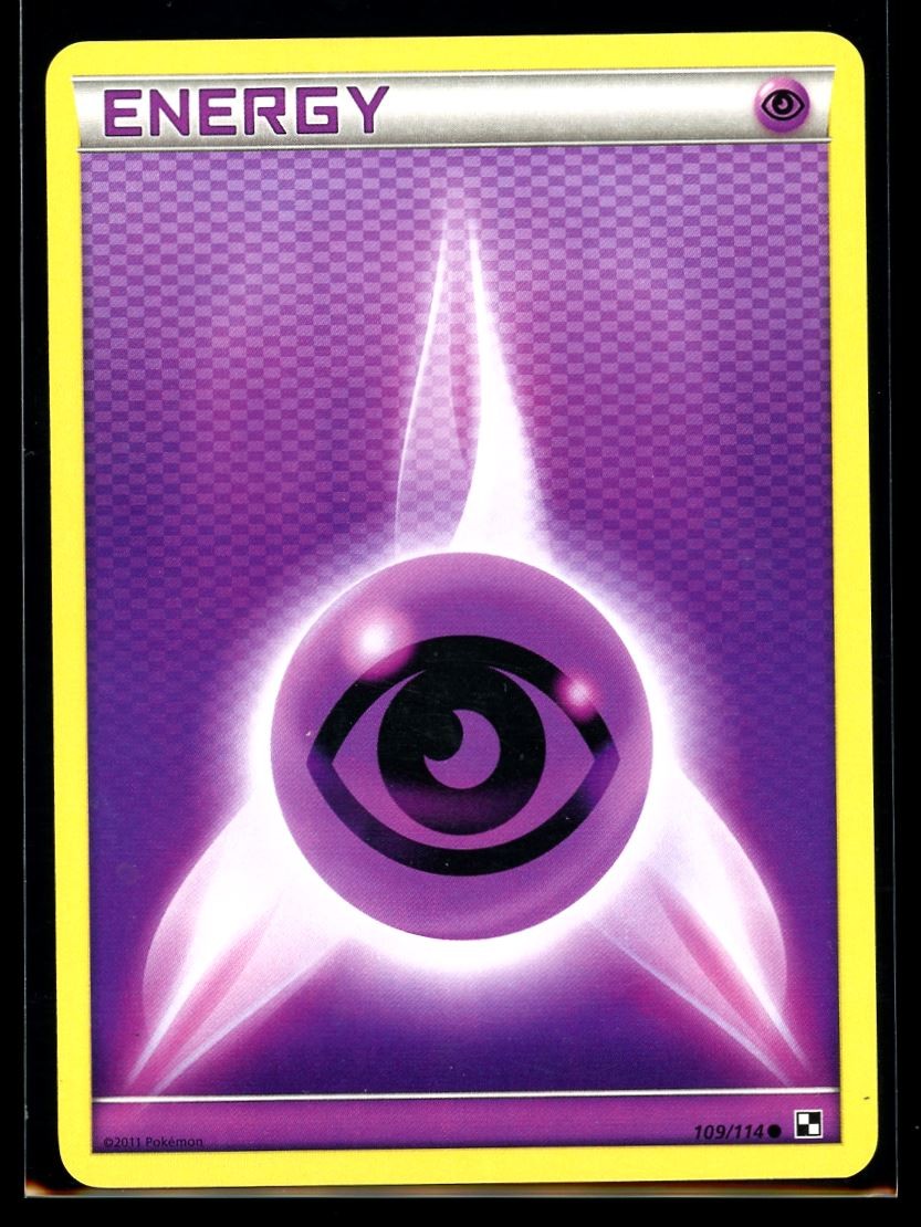 2011 Black & White Psychic Energy #109 Non Holo Pokemon Card