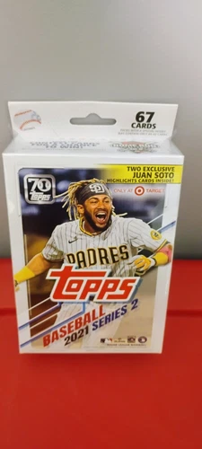 Topps 2021 MLB Baseball Series 2 Hanger Boxes 67 Cards