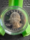 1997-S United States, Proof Silver, Washington Quarter