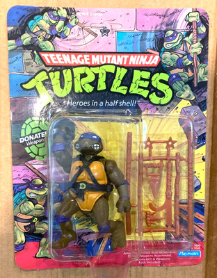 VTG.1988 TMNT Teenage Mutant Ninja Heroes In A Half Shell DONATELLO UNPUNCHED NE