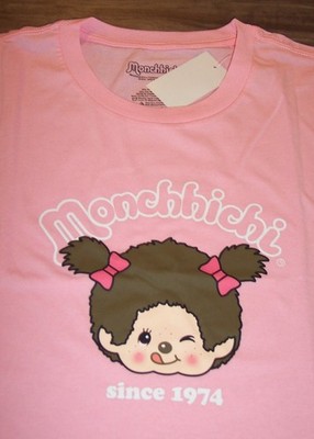 MONCHHICHI Monkey Since 1974 T-Shirt MENS SMALL NEW w/ TAG Pink | eBay