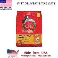Purina ONE Chicken and Rice Formula Dry Dog Food - 40 lb. Bag