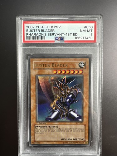 Buster Blader [1st Edition] PSV-050 YuGiOh Pharaoh's Servant card