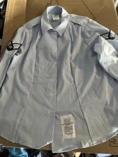 DEFENSE LOGISTICS AGENCY LONG-SLEEVE “WINGS” BUTTON-DOWN SHIRT - WOMEN’S 20R