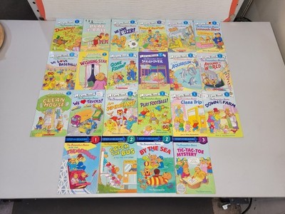 Lot of 22 Berenstain Bears I Can Read! Level 1 2 3 Books Jan & Mike Berenstain 1