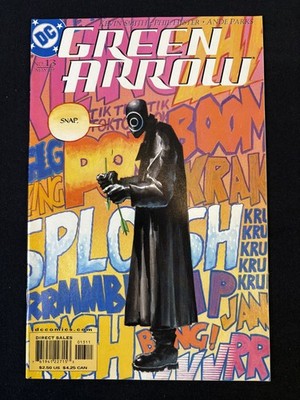 GREEN ARROW NO 13 DC COMIC BOOK MAY 2002 COMICS ART DIRECT Y2K ADS MATT WAGNER