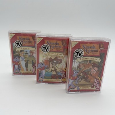 Simsala Grimm Hörspiel - Kassetten Folgen 6-8 EUROPA NEU OVP  Sealed