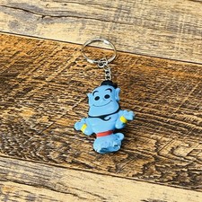 Aladdin Genie Keychain Princess Looking Keyring Disney Classic Key Figure