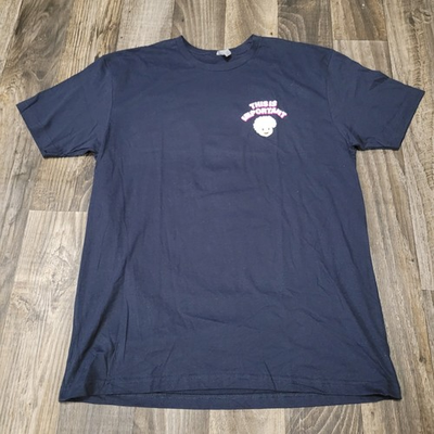 #ad #ad NWOT This is Important Podcast Tour Blue Shirt Size XL Workaholics Naked Grandma $15.73