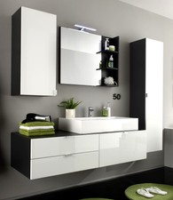 Trendteam Badmobel Set Beach 5 Teilig Weiss Gunstig Kaufen Ebay