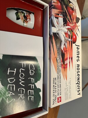 ILLY James Rosenquist Full Set with Original Box - Rare Collectible Edition