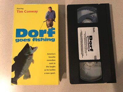 Dorf Goes Fishing (VHS, 1993) Tim Conway, Yvonne Wilder, Ronnie Schell