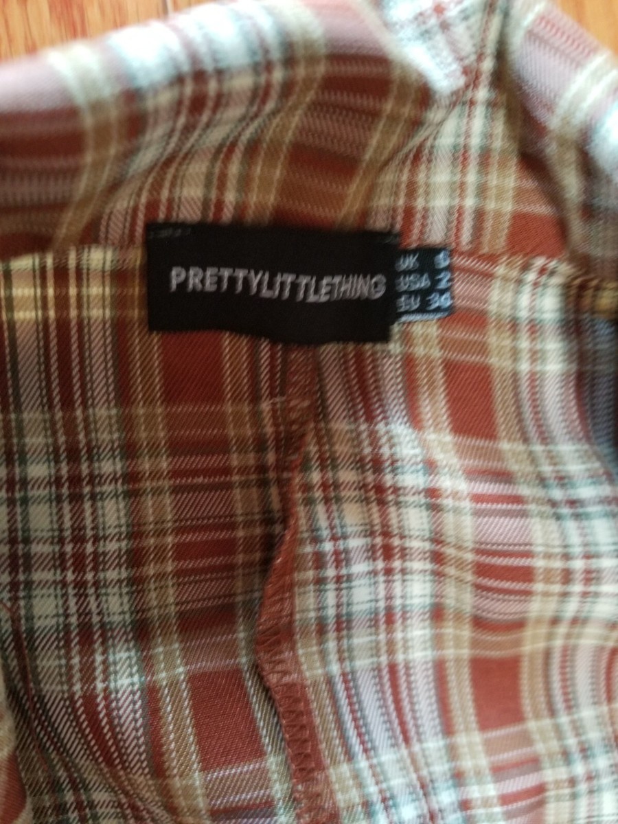 Pretty Little Thing Size XS Pantsuit Bellbottom Pant EUC