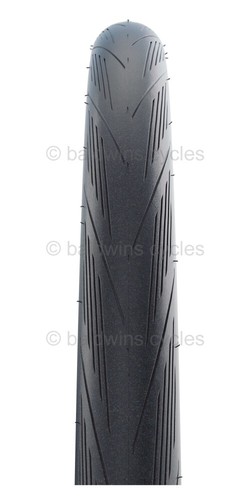 PAIR Schwalbe LUGANO 700 x 23c BLACK Slick Road Racing Bike TYRES & TUBES - Picture 4 of 9