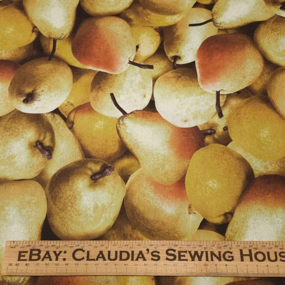 Telas de peras Farmer's Market BTY RJR Foto 2 de 3