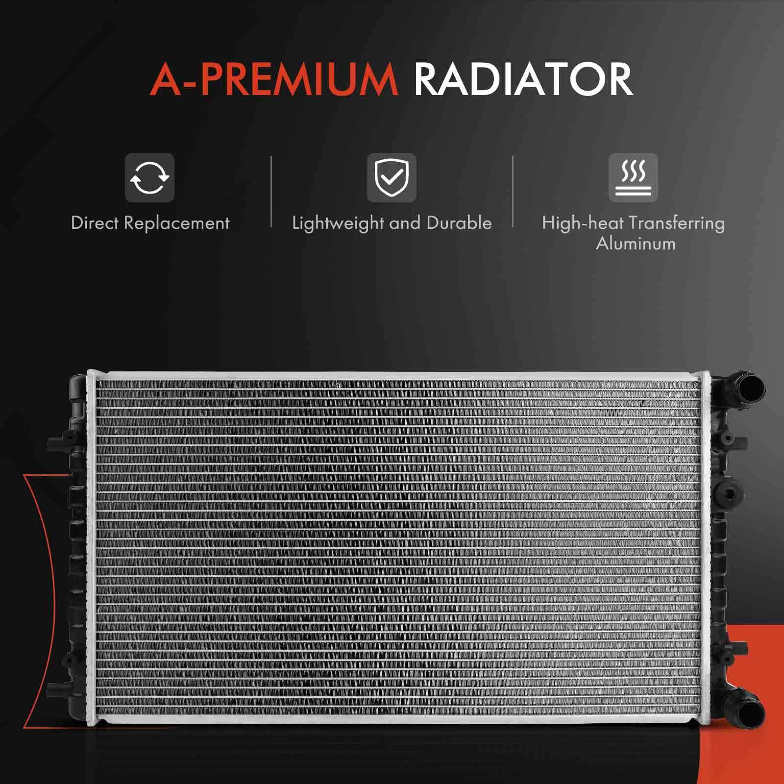 Vw Beetle Engine Radiator A-Premium Radiator for VW Beetle 1998-2011 Beetle Cabrio 2010-2011 ...