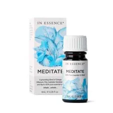 In Essence Meditate Pure Essential Oil Blend 8mL brand new