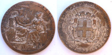 Médaille Alliance Franco-Russe . Cronstadt 1891 – Toulon 1893 , par Bottée
