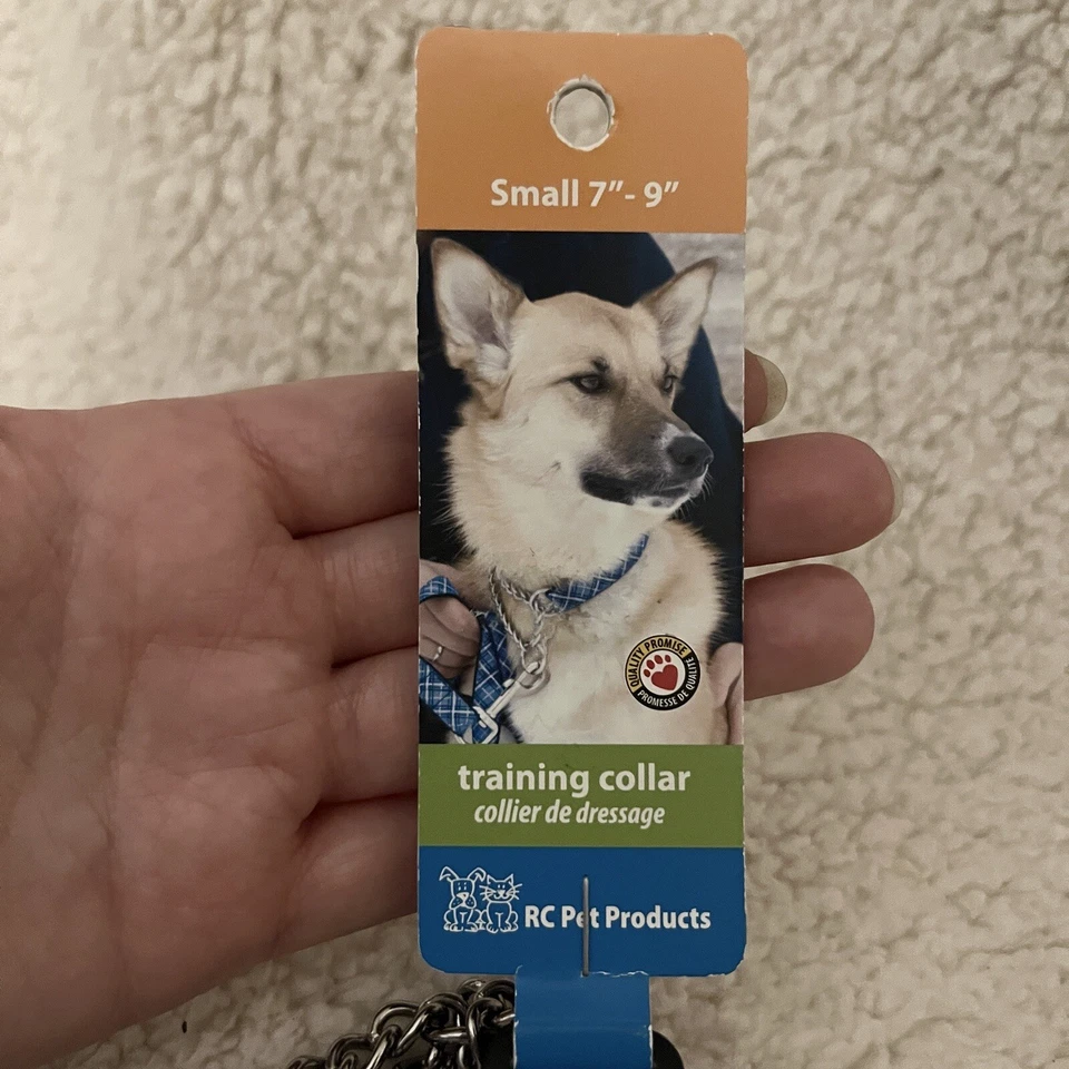 RC Pet Products Training Collar Small 7”-9” Lumberjack Plaid Red Black NWT - Image 3 of 4