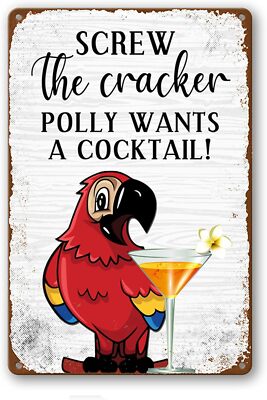 Bar Sign Tin Vintage Metal Signs Funny Bar Decor For Home Wall Decorations Perso