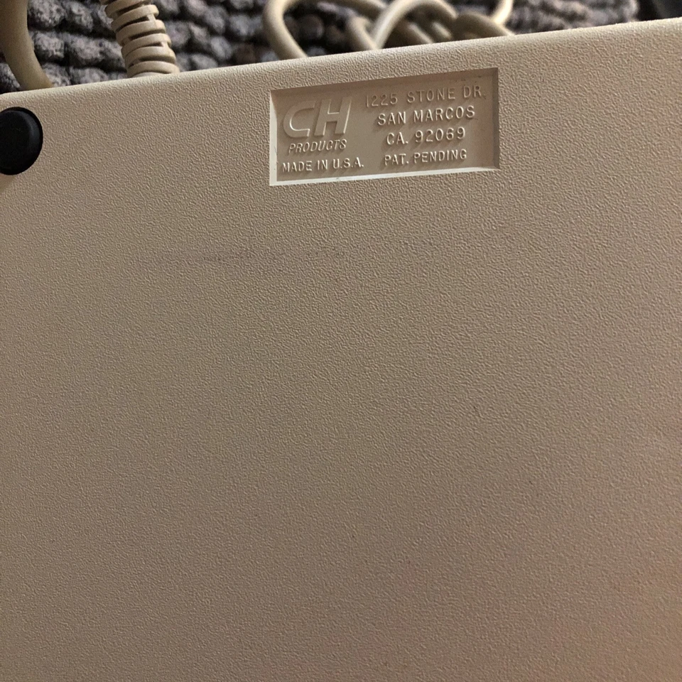 Vintage Flight Stick CH Products Joystick USA - Image 3 of 4