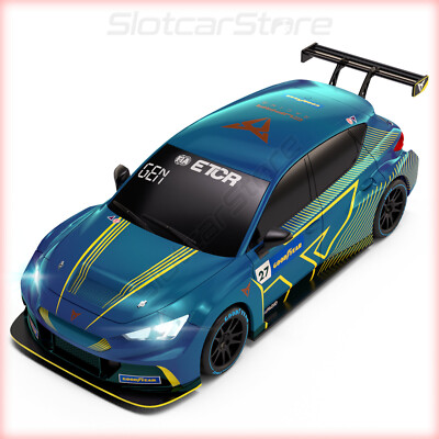 SCX Compact 1:43 C10460 Cupra Leon E-Racer ''No.27 A.Tambay EKS'' ETCR Scalextric