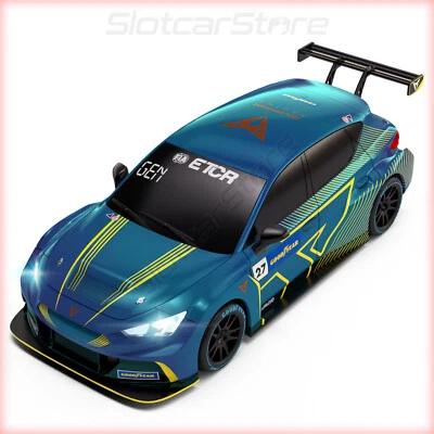 SCX Compact 1:43 C10460 Cupra Leon E-Racer "No.27 A.Tambay EKS" ETCR Scalextric