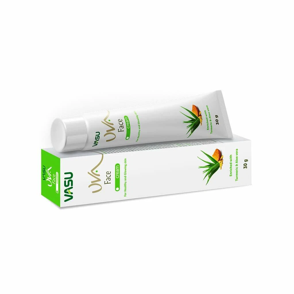 UVA Acnovin Herbal Face Cream For Healthy Glowing Dry Normal