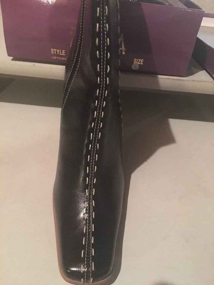 Paprika Uptown Black Heel Boots(Size10) - Image 3 of 4