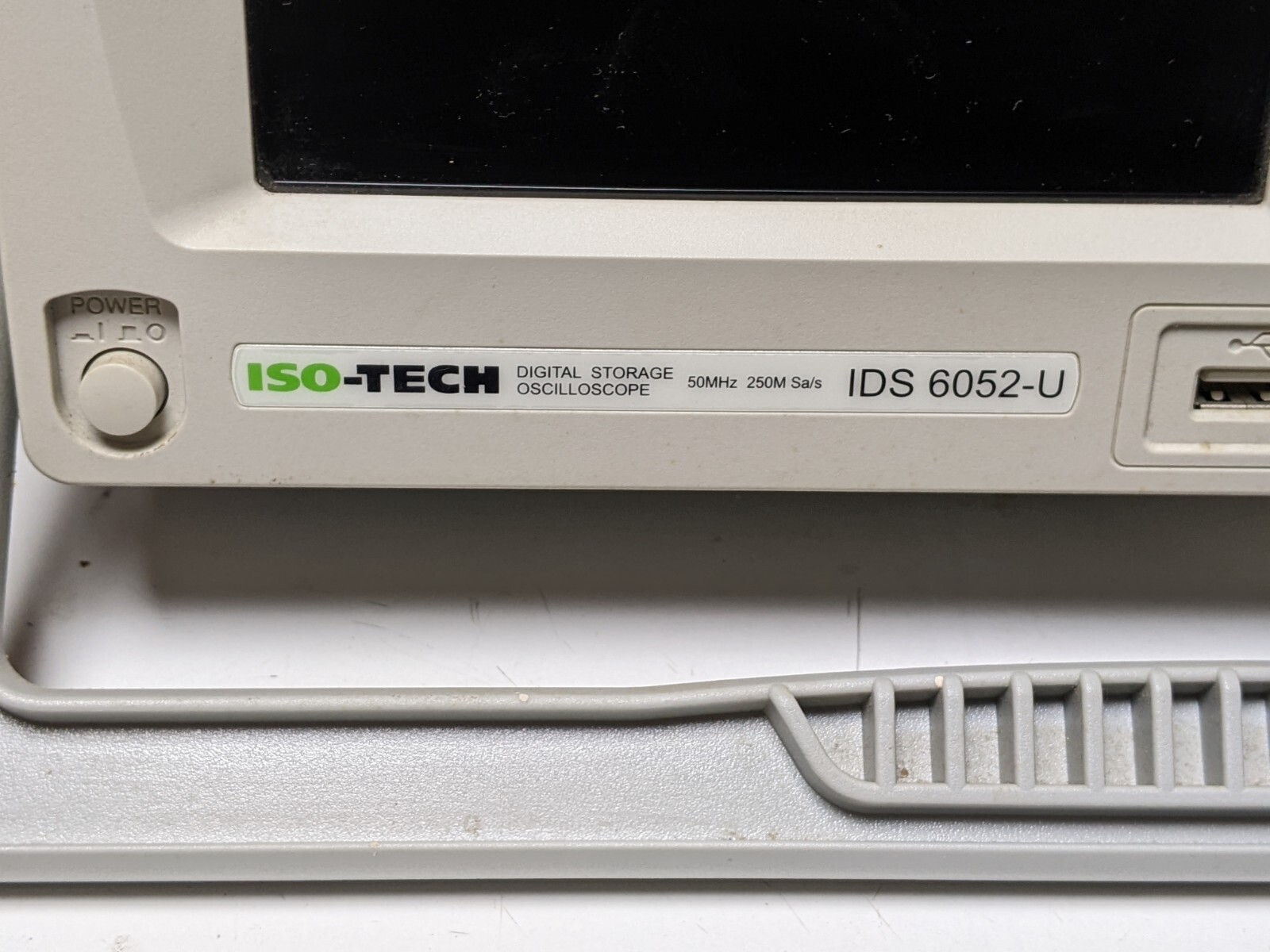 Oscilloscope IDS 6052-U ISO-TECH 50MHz avec interface USB pour diagnostic