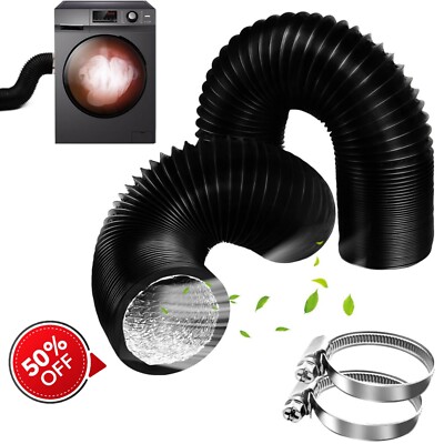 Abluftschlauch PVC Flexibel Ø100/125/150 mm für Dunstabzugshaube Hydrokulturen