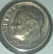 1969 Roosevelt Dime BU Uncirculated Free Shipping!