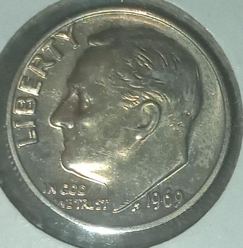 1969 Roosevelt Dime BU Uncirculated Free Shipping!