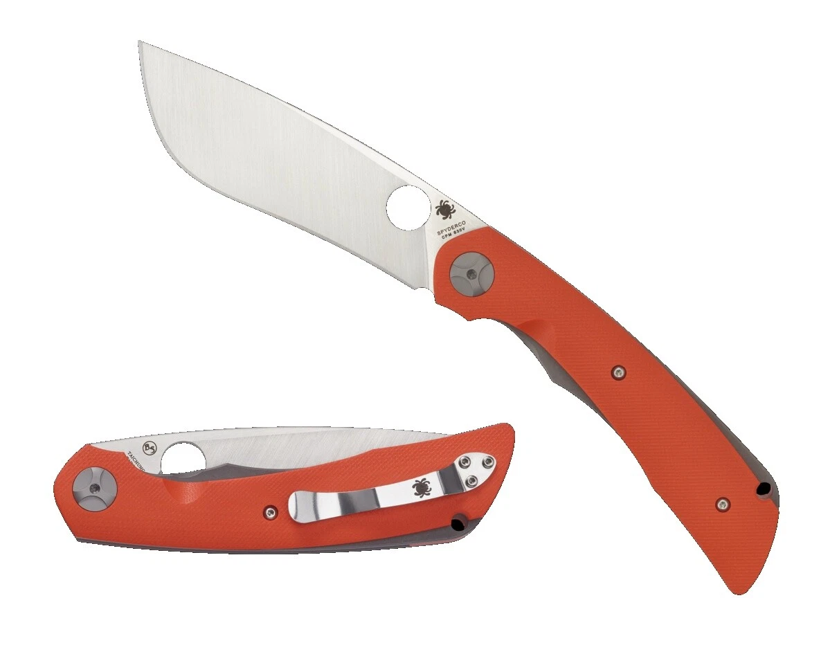 Spyderco Liner Collectible Folding Knives Titanium Handle