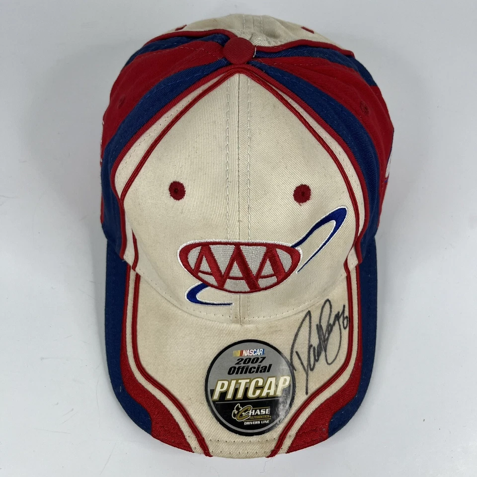 Gorra de carreras AAA Pit Cap para hombre con correa NASCAR David Ragan 6 Chase Foto 4 de 4