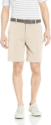 BNWT Amazon Essentials Mens Stretch Classic Fit Golf Stone Shorts (34)